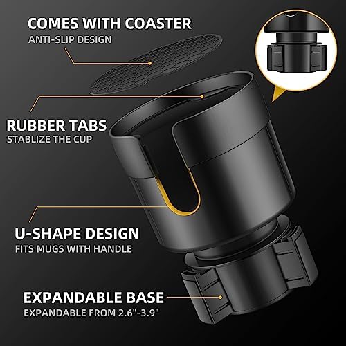 TYKOR Car Cup Holder Expander, Extender - Image 2