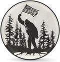 Bigfoot Spare Tire Cover 17in Spare Wheel Covers Tire Storage Cover by YoYoYuchong