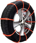 20pack Snow Tire Chains Reusable Anti-Skid Car Winter Wheels Chain Universal by Tinsaen