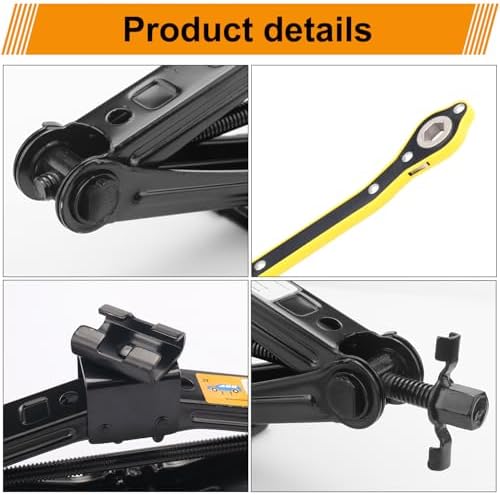 2 Pack 2T Scissor Jack for Car - Image 3