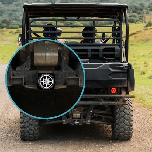 Compass Hitch Receiver Cover 2" Wind Rose Navigation Trailer Hitch Cover Tube - Image 5