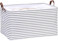 Hinwo 70L Extra Large Canvas Storage Bin by Hinwo