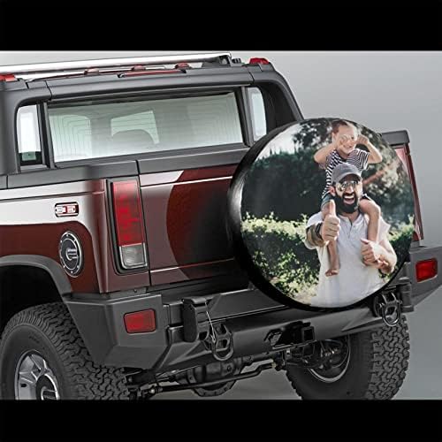 Custom Spare Tire Cover Personzlized Waterproof Dust-Proof Universal Wheel Tire - Image 4
