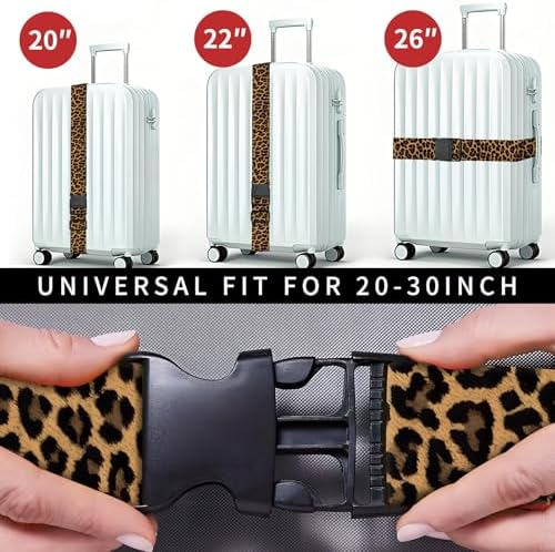 Luggage Straps for Suitcases, Heavy Duty Travel Belt - Image 4