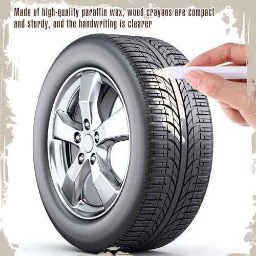 MotiMind 120 Pcs Industrial Lumber Crayons Bulk Wax Tire Marker Construction - Image 6