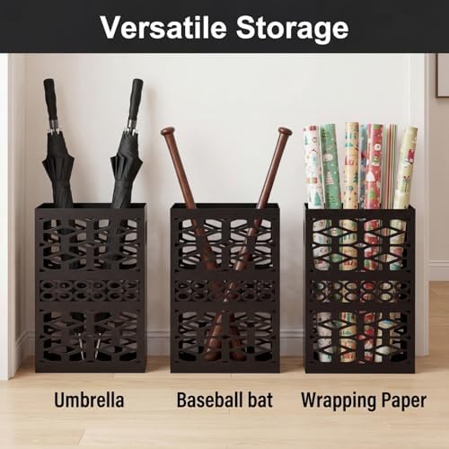 ZENFUN Rectangle Metal Umbrella Stand - Image 6