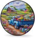 Garden Spare Tire Cover 14in Spare Wheel Covers Tire Storage Cover by YoYoYuchong