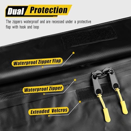 ARKSEN Rooftop Cargo Carrier Bag Extra-Wide 31.5 Cubic Feet Waterproof Heavy - Image 2