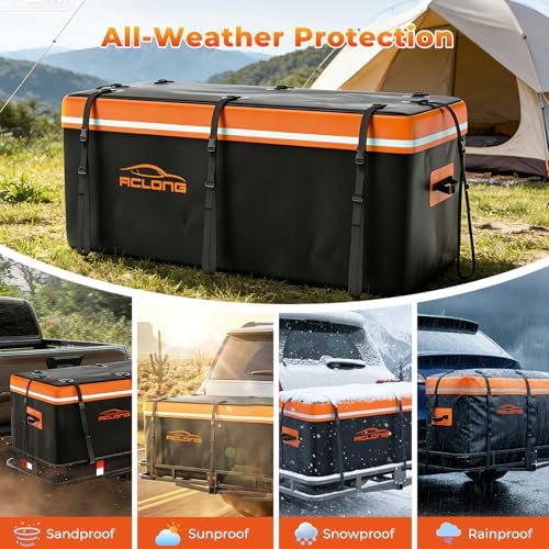 Hitch Mount Cargo Carrier Bag, Universal - Image 6