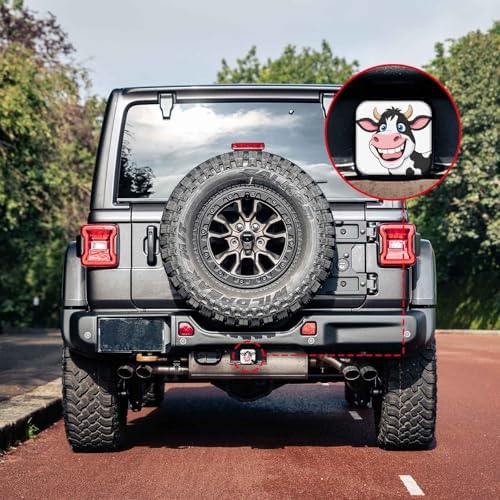Trailer Hitch Cover 2 Inch Square Receiver Hitch Cover Rubber Tube Plug - Image 6