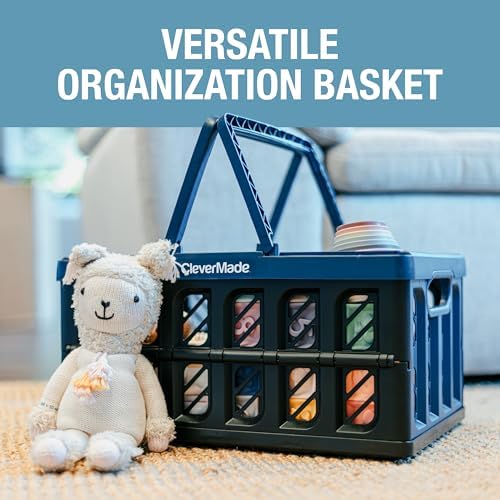 CleverMade Eco Collapsible Shopping Basket - Image 5