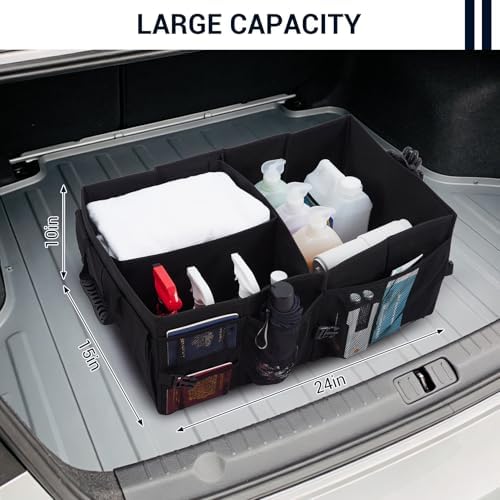 Garvee 24" Trunk Storage Organizer, Collapsible, - Image 7
