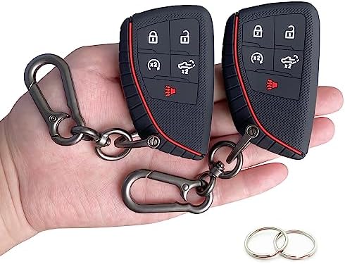 Key Fob Cover for 2026-2022 Chevy Silverado GMC Sierra 1500 2500HD 3500HD by TANDRIVE