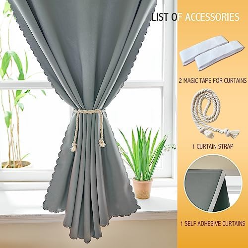 JILRON Magic Tape Stick on Portable Curtains - Image 6
