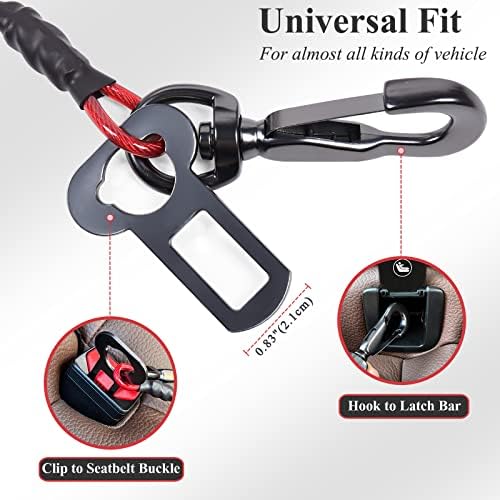 VIVAGLORY Dog Seatbelt Tuffbelt Dog Car Harness - Image 3