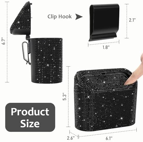 Accmor Bling Car Trash Can - Image 2