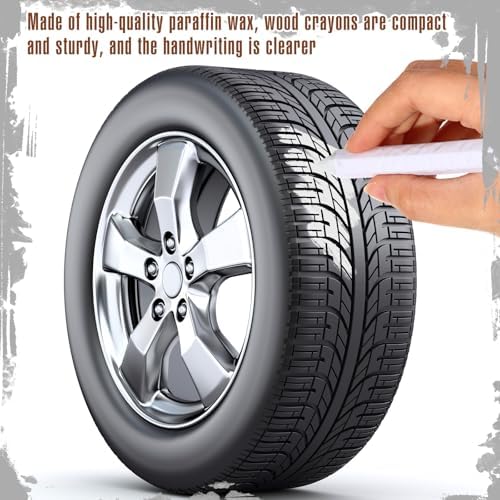 MotiMind 60 Pcs Industrial Lumber Crayons Bulk Wax Tire Marker Construction - Image 5