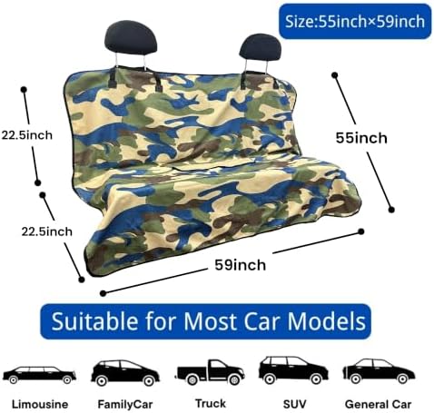 Waterproof Car Seat Cover for Front Seats, Protector for Cars SUVs Trucks - Image 4