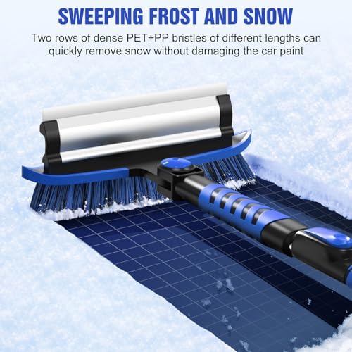Nuovoware 60" Ice Scraper and Extendable Snow Brush - Image 4