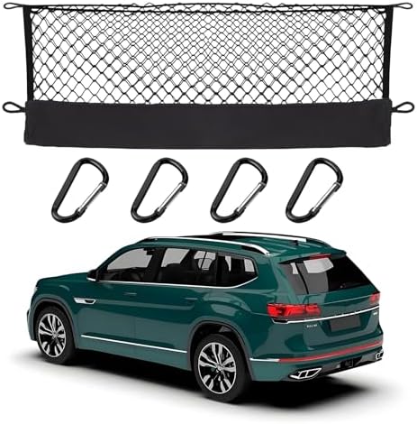 Cargo Net for Volkswagen Atlas Trunk Car Rear Tailgate Touring Netting by Unknown