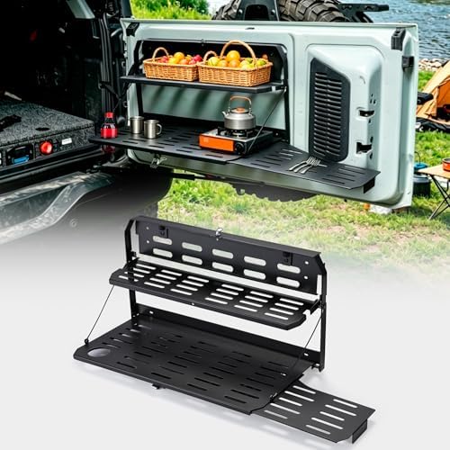 FIERYRED Aluminum Tailgate Table by FieryRed