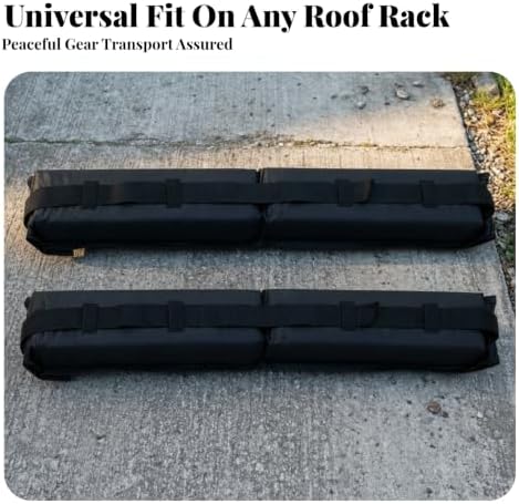 Roof Rack Protection Pad for Car Roof Rails Reinforced Oxford and Soft Foam - Image 2