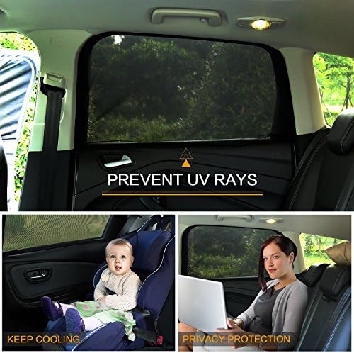 2 Pack Universal Car Rear Window Screen 25" x43'' - Image 3