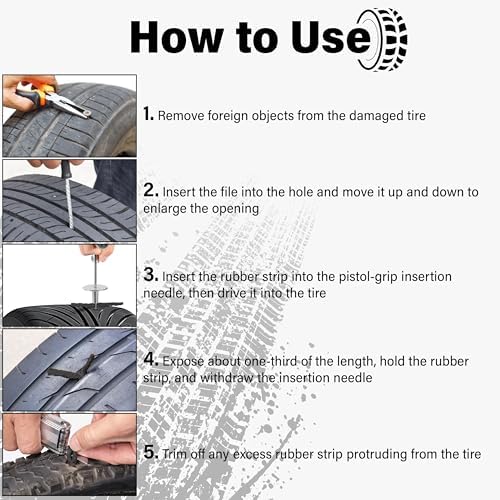 Sixzoo 30 PCS Tire Plugs Heavy Duty - Image 5