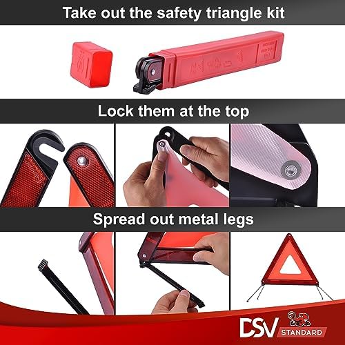 DSV Standard Emergency Triangles, Warning Triangles - Image 3
