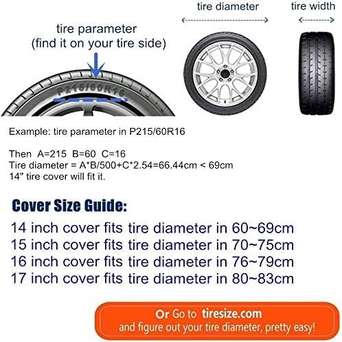 Spare Tire Cover with Flag for Jeep Liberty Wrangler - Image 4