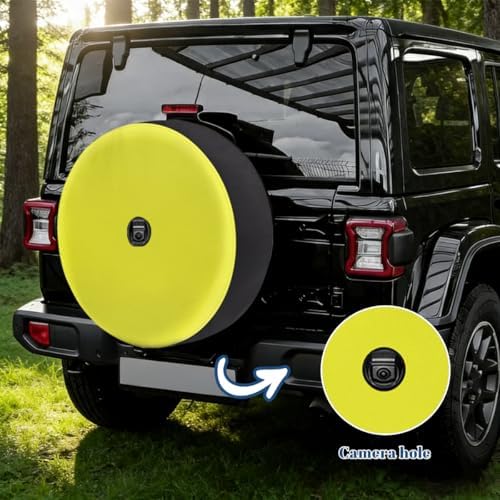 Spare Tire Cover with Backup Camera Hole Fit - Image 7