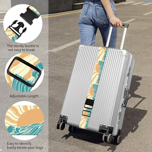 Luggage Straps for Suitcases, Heavy Duty Travel Belt - Image 2