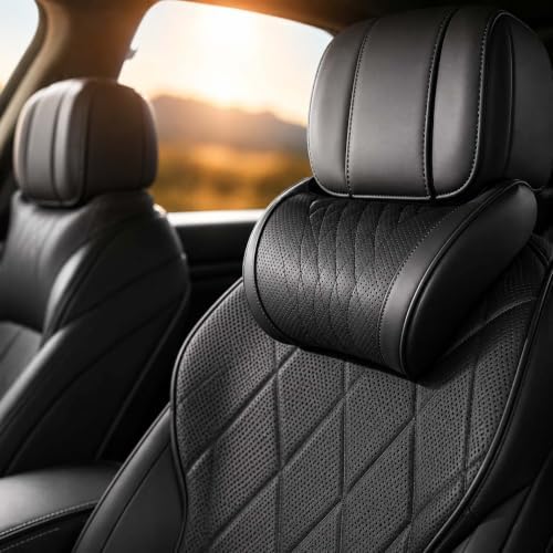 Universal Memory Foam Car Headrest Neck Pillow Adjustable Driving by Unknown