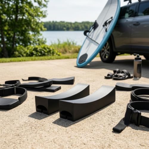 YIJU Paddleboard Roof Rack Pads Carrier Cushions - Image 2