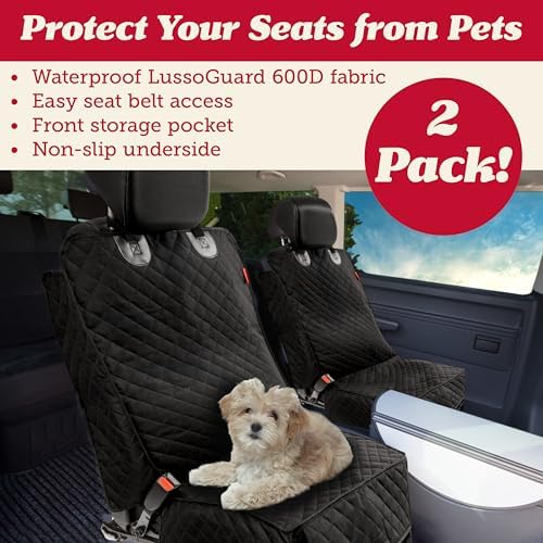 Lusso Gear Dog Car Seat Cover for Front Seat - Image 2