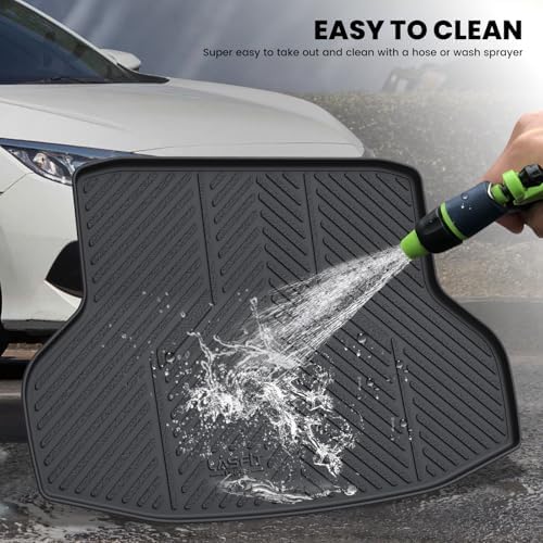 LASFIT All Weather Cargo Mats for Honda Civic 2016-2021 - Image 6