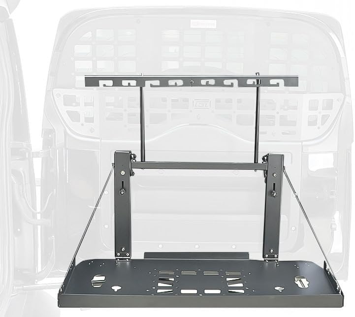 for Land Rover Defender 90/110/130 2020-2025 Tailgate Storage Rack Folding - Image 6