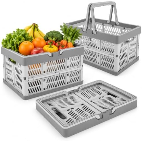 3 Pack Collapsible Storage Basket - 20L by LDHHYH