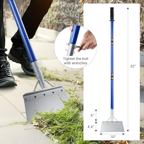 Heavy Duty Snow Shovel with 52" Adjustable Handle - Image 2