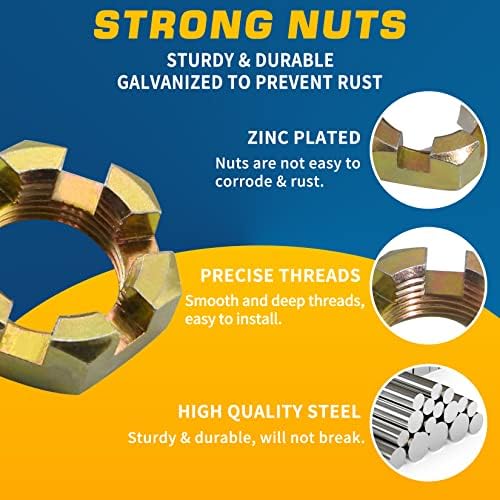 2Sets 1'' Trailer Axle Nut Kits - Image 3
