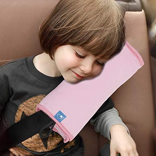 COOLBEBE Seat Belt Pillow for Kids, Extra Soft Toddler Travel Pillow by COOLBEBE