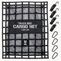 Heavy Duty Mesh Cargo Net – Stretchable Mesh Cargo Net by BlackTaurus