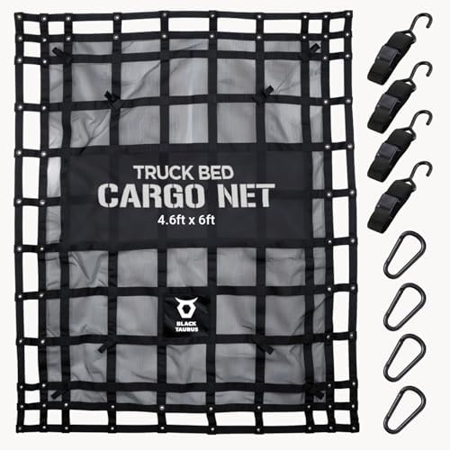 Heavy Duty Mesh Cargo Net – Stretchable Mesh Cargo Net by BlackTaurus