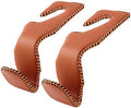 Purse Hook for Car, Superior Leather Headrest Hanger Matching Cars Interior by AMVOYOA