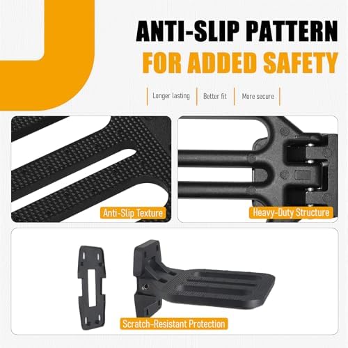 Large Folding Step for Truck Trailer RV Camper Boat Buses Van - Image 4