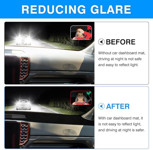 Autorder Dashboard Cover Mat for 2024 2025 2026 Ford Ranger Accessories Dash - Image 4