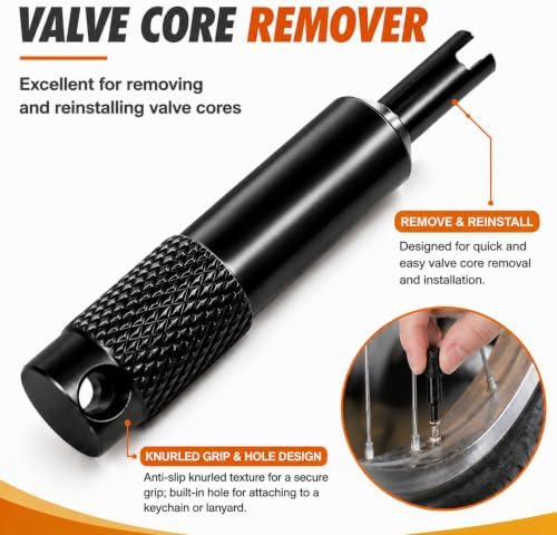Valve Core Removal Tool, Tire Valve Stem Tool - Image 3