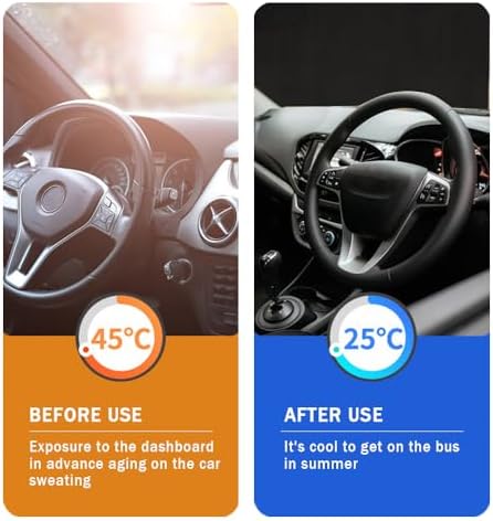 Car Windshield Sun Shade, Foldable Car Shade Umbrella - Image 4