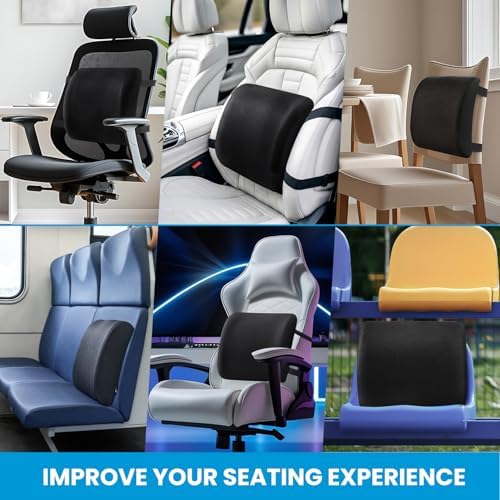 Lumbar Support Pillow for Office Chair, Office Home Essentials, Gifts for Mom - Image 6