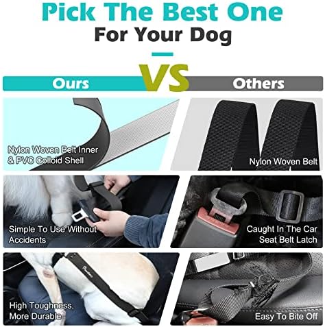 Pawaboo Dog Seat Belt for Car, - Image 4